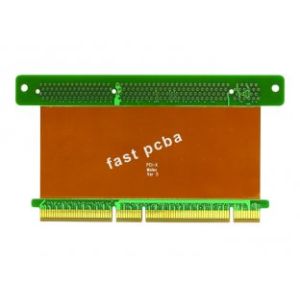 PI, 0.18MM ENIG Single 1Layer FPC Flexible PCB Assembly for Molex Connector Plug