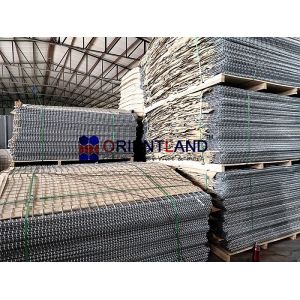 Non Woven Permeable Geotextile Lined Welded Mesh Hesco Wall Barrier Heavy Duty