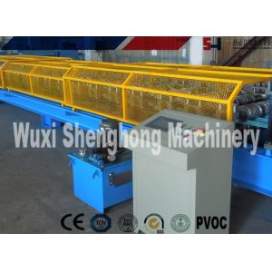 PLC Control Sheet Roll Forming Machine , Wall Panels Roll Forming Line
