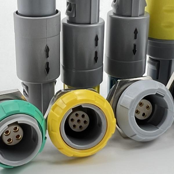 Quality IP65 Circular Equipment Medical Electrical Connectors Temperature Resistance wholesale