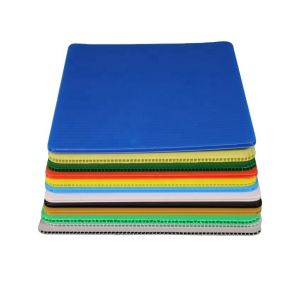 Colored Polypropylene Coreflute Sheet 2400mm Yellow Correx Board