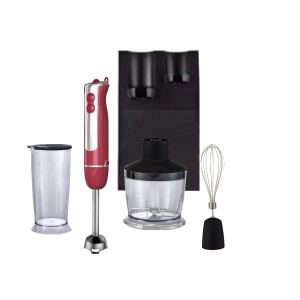Powerful DC motor Immersion Hand Blender, Stainless steel blender and blade,