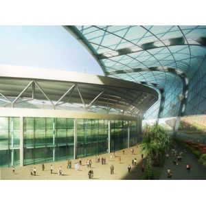 Bespoke Galvanised Heavy Steel Fabrication Grid Structure Large Venue Roof