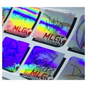 Waterproof Laser Custom Tamper Proof Stickers For Certifications