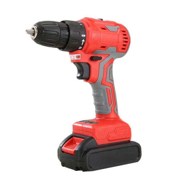 Home Household Cordless Drill Tool Kit Set With 36V Li Ion Battery Charger