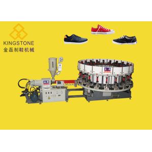 16 Station DIP Injection Canvas /Sports Shoes Making Machine