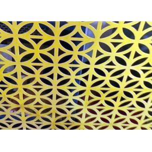 High Open Area Perforated Mesh Sheet with Customizable Hole Shapes in Stainless