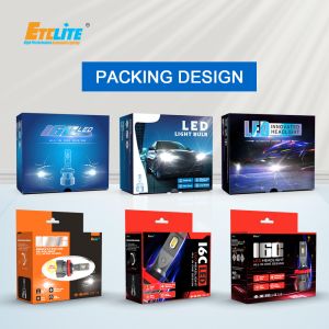 Etclite I6C 10000LM Auto Lamp 9003 Lights Bulb Led H4 Car LED Headlight Bulbs