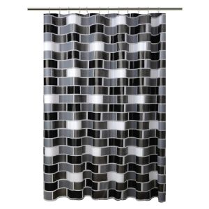 Durable PEVA Stylish Waterproof Shower Curtain , Custom Made Shower Curtains