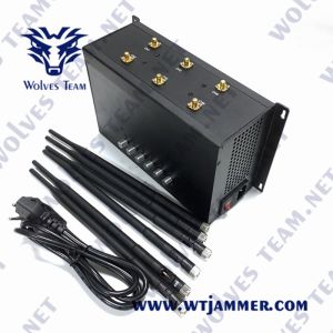 Low Frequency 30W Indoor Signal Jammer Adjustable Power Function