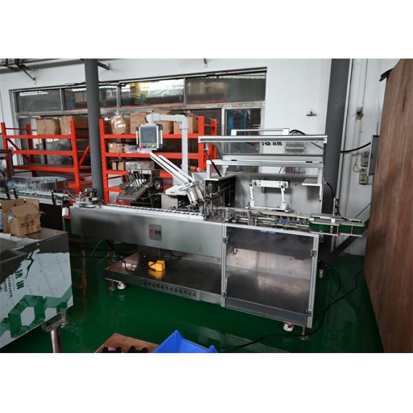 Quality Pharmaceutical Horizontal Cartoning Machine For Blister Tablet Packing with PLC Control wholesale