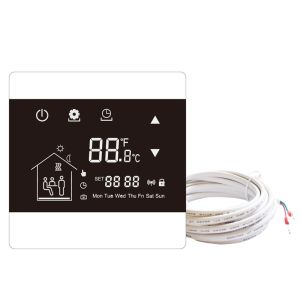 China Digital weekly Programming Touchscreen Smart Thermostat With LCD display screen on sale China Digital weekly Programming Touchscreen Smart Thermostat With LCD display screen on sale