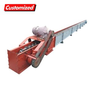 High Speed Heavy Carbon Steel Screw Auger Conveyor Customized For Coal Mine