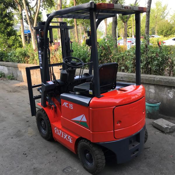 Heli 1.5 Ton Used Electric Forklift For Logistics Production