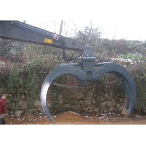 Long Durability Logging Grapple Excavator Log Grab Electric Hydraulic Grab