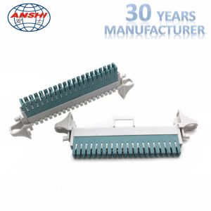 10 Pair Pouyet Type STG Disconnection Module PC Material 123.5 X 21.5 X 40.5mm