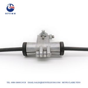 China Deployment ADSS Suspension Clamp 20mm Of Optical Fiber Tagent on sale