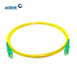 SC To SC Single Mode Fiber Patch Cord Simplex LSZH Patch Cord 2.0mm 3.0mm