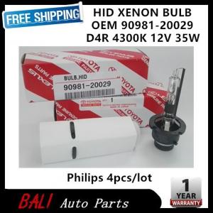 Cheap Free shipping HID Xenon Bulb 90981-20029 D4R 4300K 35W for YARIS COROLLA PRIUS HIACE 4pcs/lot for sale