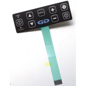 Custom-Made 3M Adhesive Waterproof Touch Screen Keypads / Keyboards Membrane