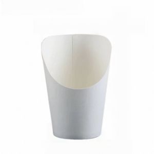 Disposable Paper Food Cup For French Fries Paper French Fries Cup Eco-friendly