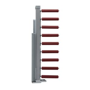 Pull out Soft-closing Side Mounted Closet Ties Rack