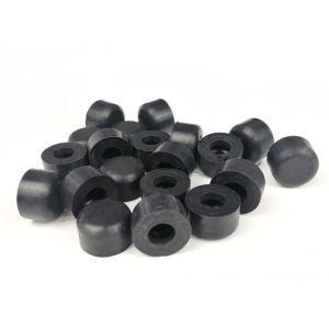 1/4" Inner Diameter 20 Pack Wall Spring Floor Hinge Rubber Moulding Products
