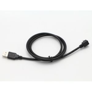 90 Degree Right Left UP DOWN Angle Mini USB Data Charger Cable