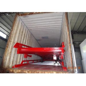 CE Certification Steel Mobile Loading Ramps With 10 Ton Capacity