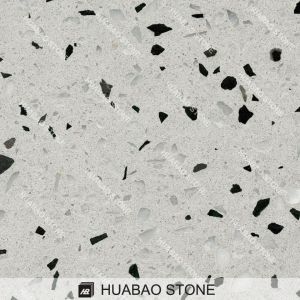 High Performance Terrazzo Stone Slab Tiles 0.55% Water Absorption For Wall Floor