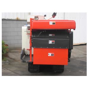 Half Feeding Rice Crawler Combine Harvester Self Propelling 4BLZ-120 for Dry and