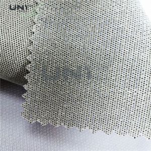 Eco Friendly 230gsm Fusible Interlining Cap Cotton Nylon Woven Interlining