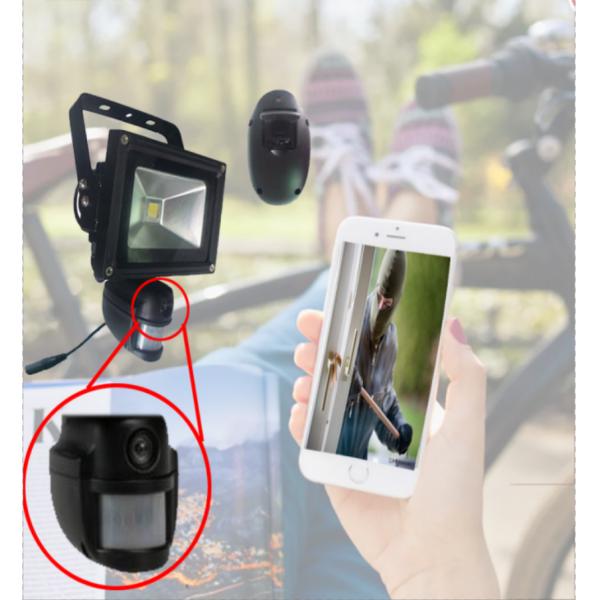 Waterproof Wifi Outdoor Security Camera , Hidden Wireless Home Security Cameras