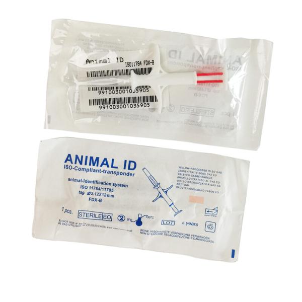 Standard Iso 11784/5 Fdx-B Pet Tracking Microchip Iso Transponder Chip With 20