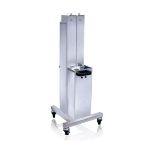 China Double Tubes UV Sterilization Medical Devices Trolley White Color AC220V on sale