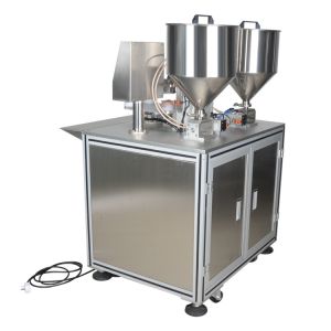 BB Cream Air Cushion Filling Machine Double Color 1020 Pcs/H