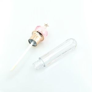 Private Label 3.5ml Lip Gloss Tubes With Wand Water Transfer Printing 35g