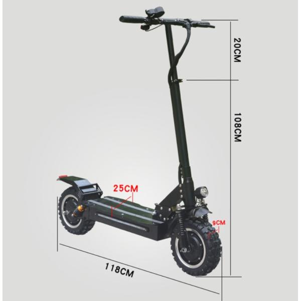 3200w Lightweight Foldable Electric Scooter