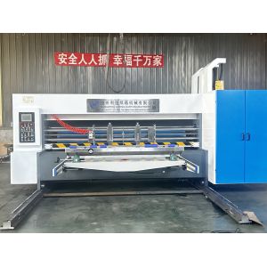Custom Carton Printing Slotting Die-Cutting Machinery with Corrugated Cardboard