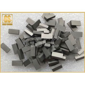 Cheap Low Alloy Steel Tungsten Carbide Saw Tips W2 Grade 1800 N / Mm2 TRS for sale