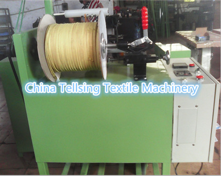 Good quality Tellsing coiling machine in sales for ribbon,webbing,tape,strip