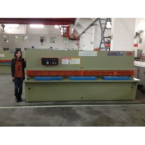 China Steel Plate Cutter Hydraulic Shearing Machine With CE And ISO Certificate on sale
