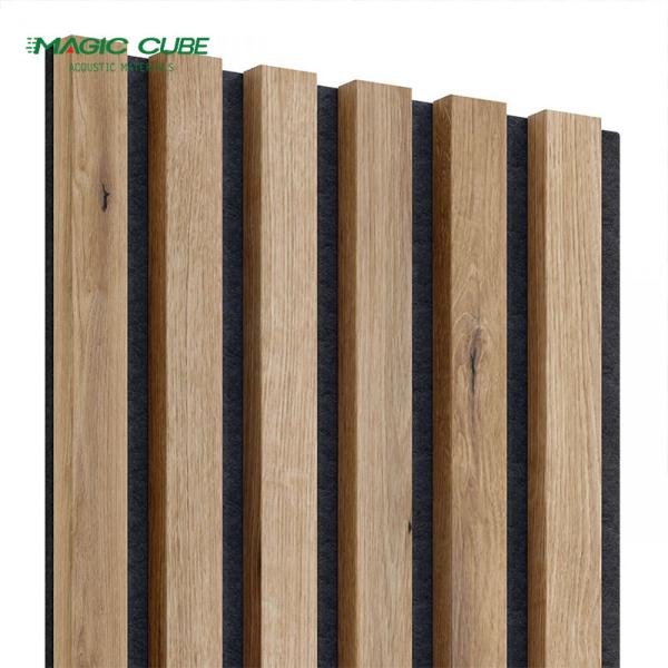 Quality HPL Finish Wall Panels Akupanel Acoustic Wall Panelling for Standard Size 2400*600*21 mm wholesale