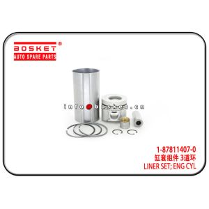 1-87811407-0 1878114070 6BG1TC EV Isuzu Engine Parts Cylinder Liner Kit