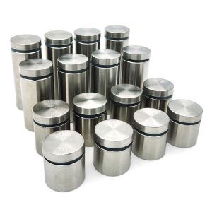 Hollow Advertising Standoff Fixing Clamp Display Clip Stainless Steel Advertisem