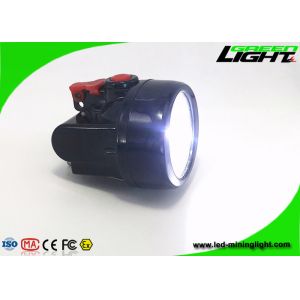 10000lux 450mA Cordless Mining Headlamp IP67 Waterproof With Head Band