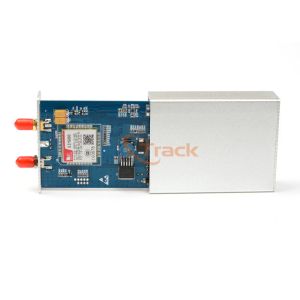 White Fuel Sensor GPS Tracker For Truck Triggering Emergency Alarm