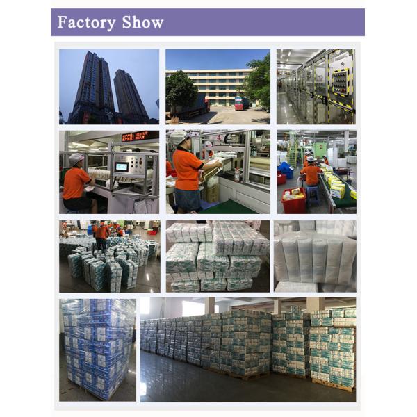 Big Elastic Waistband Disposable Baby Diaper S M L XL XXL Size Non Woven Surface Breathable Sheet Diapers