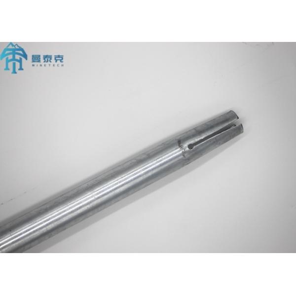 Quality 39mm 47mm Galvanized Friction Rock Bolt and Split Set Stabilizer for Underground Mining with High Corrosion Resistance wholesale