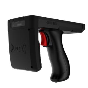 Cheap Handheld UHF RFID Reader With Big Touchscreen And Keypad For Long Range WIFI Bluetooth Connected for sale